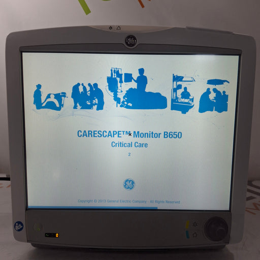 GE Healthcare GE Healthcare Carescape B650 Critical Care Patient Monitor Patient Monitors reLink Medical
