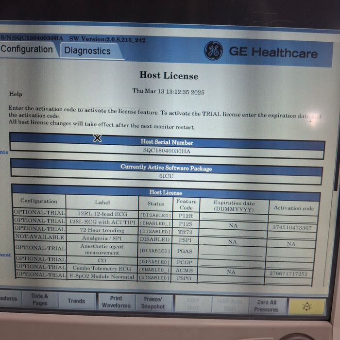 GE Healthcare GE Healthcare Carescape B650 Critical Care Patient Monitor Patient Monitors reLink Medical