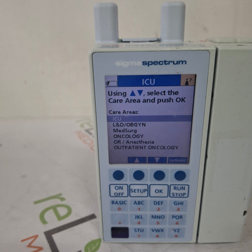Baxter Baxter Sigma Spectrum 6.05.14 with A/B/G/N Battery Infusion Pump Infusion Pump reLink Medical