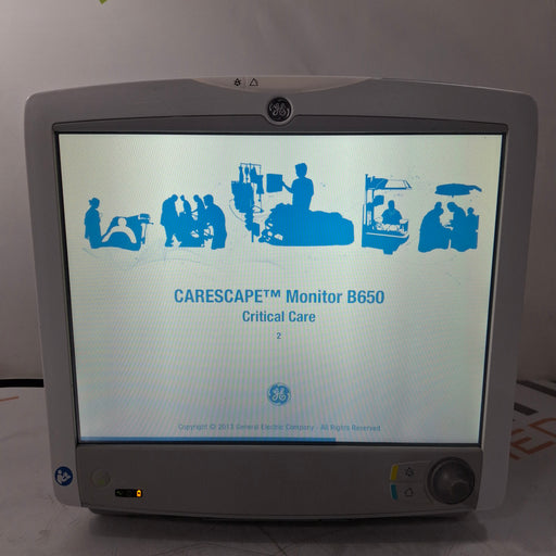 GE Healthcare GE Healthcare Carescape B650 Critical Care Patient Monitor Patient Monitors reLink Medical
