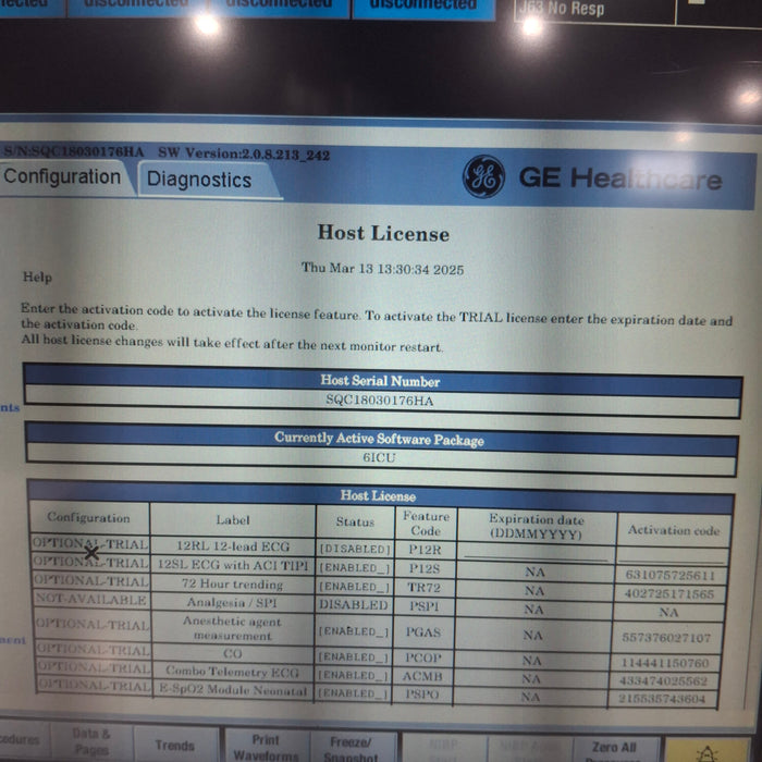 GE Healthcare GE Healthcare Carescape B650 Critical Care Patient Monitor Patient Monitors reLink Medical