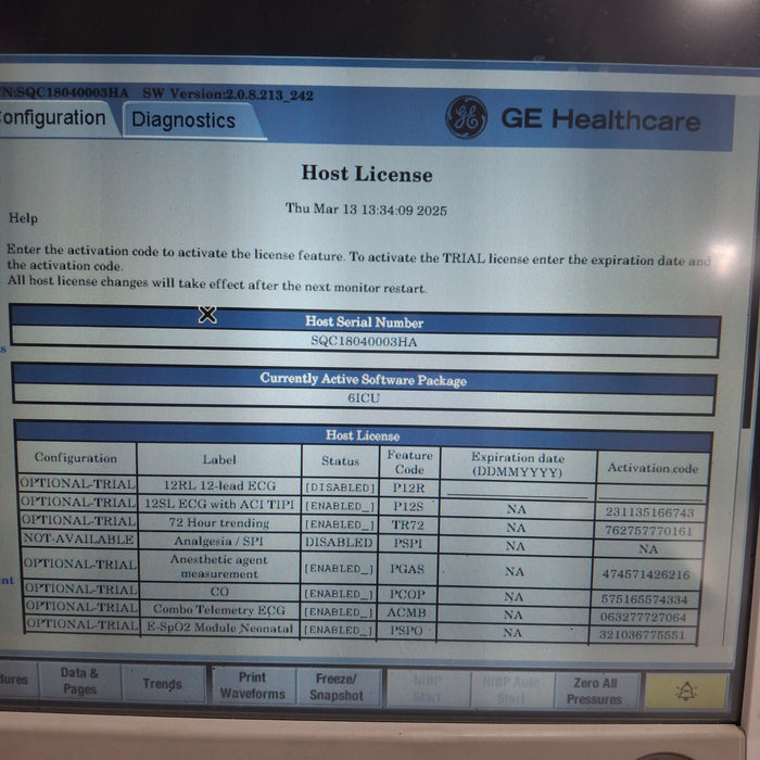 GE Healthcare GE Healthcare Carescape B650 Critical Care Patient Monitor Patient Monitors reLink Medical