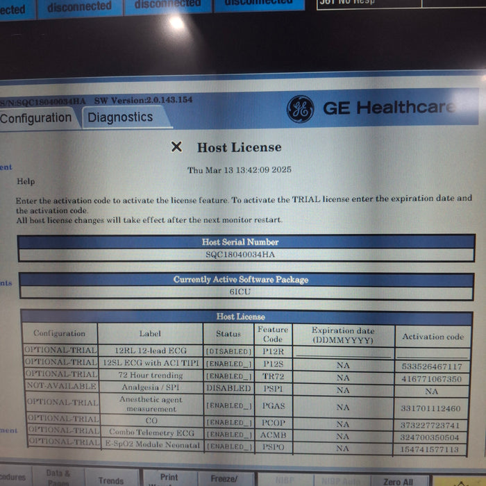 GE Healthcare GE Healthcare Carescape B650 Critical Care Patient Monitor Patient Monitors reLink Medical