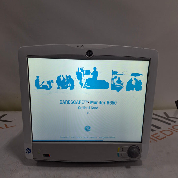 GE Healthcare GE Healthcare Carescape B650 Critical Care Patient Monitor Patient Monitors reLink Medical