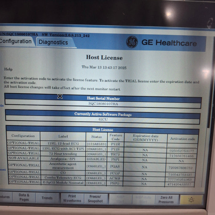 GE Healthcare GE Healthcare Carescape B650 Critical Care Patient Monitor Patient Monitors reLink Medical