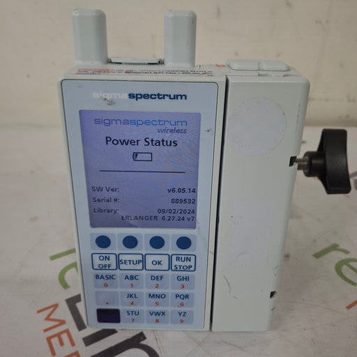 Baxter Baxter Sigma Spectrum 6.05.14 with A/B/G/N Battery Infusion Pump Infusion Pump reLink Medical