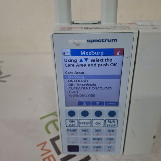Baxter Baxter Sigma Spectrum 6.05.14 with A/B/G/N Battery Infusion Pump Infusion Pump reLink Medical