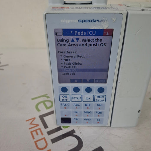 Baxter Baxter Sigma Spectrum 6.05.14 with A/B/G/N Battery Infusion Pump Infusion Pump reLink Medical