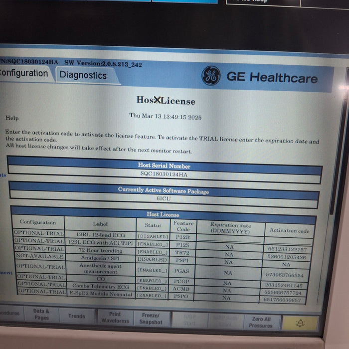 GE Healthcare GE Healthcare Carescape B650 Critical Care Patient Monitor Patient Monitors reLink Medical