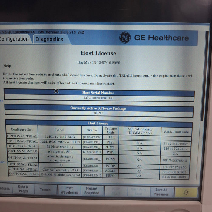 GE Healthcare GE Healthcare Carescape B650 Critical Care Patient Monitor Patient Monitors reLink Medical