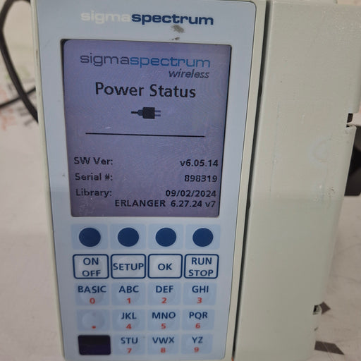 Baxter Baxter Sigma Spectrum 6.05.14 with A/B/G/N Battery Infusion Pump Infusion Pump reLink Medical