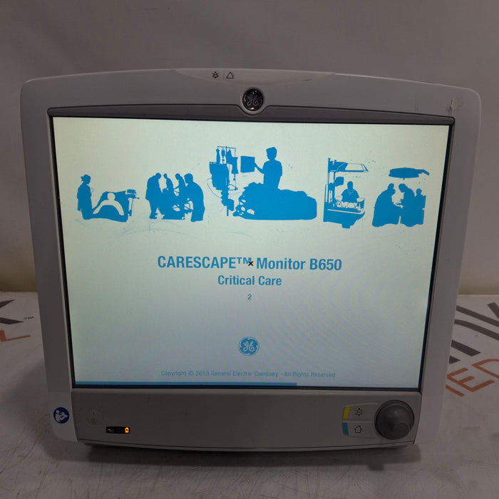 GE Healthcare GE Healthcare Carescape B650 Critical Care Patient Monitor Patient Monitors reLink Medical