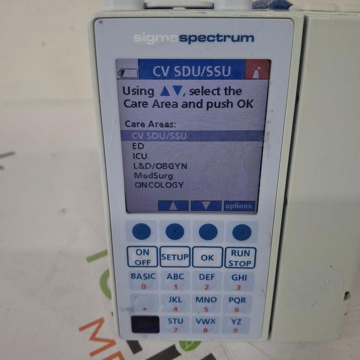Baxter Baxter Sigma Spectrum 6.05.14 with A/B/G/N Battery Infusion Pump Infusion Pump reLink Medical