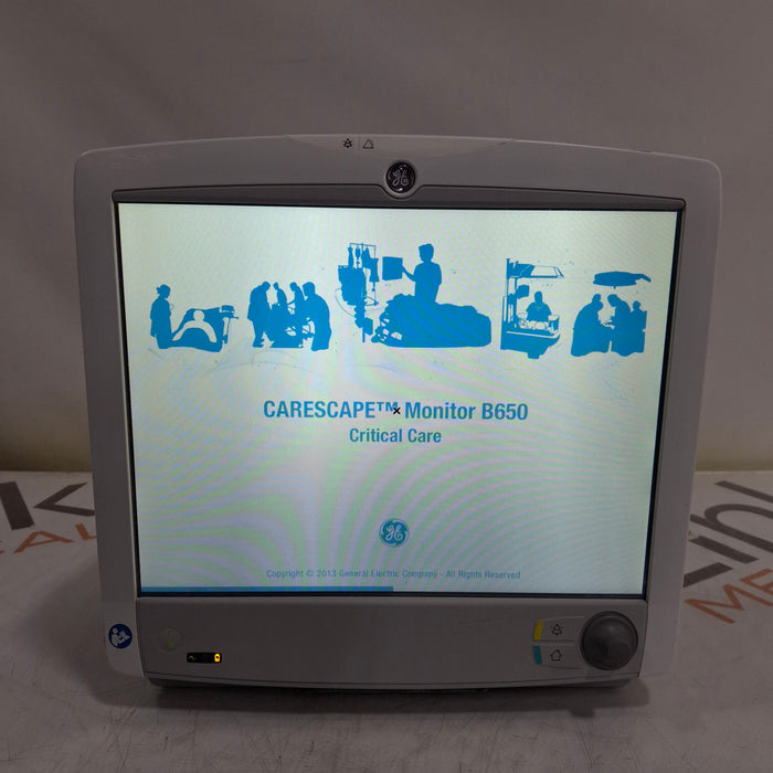 GE Healthcare GE Healthcare Carescape B650 Critical Care Patient Monitor Patient Monitors reLink Medical