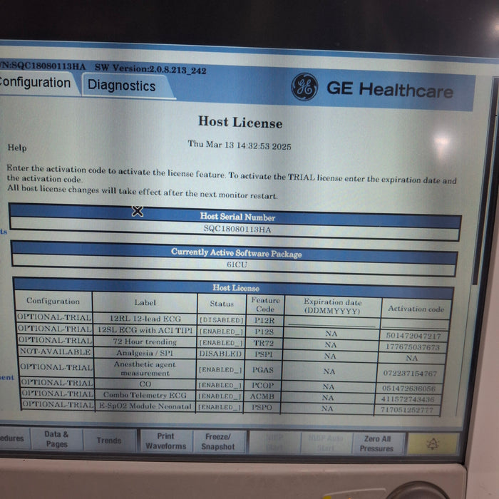 GE Healthcare GE Healthcare Carescape B650 Critical Care Patient Monitor Patient Monitors reLink Medical