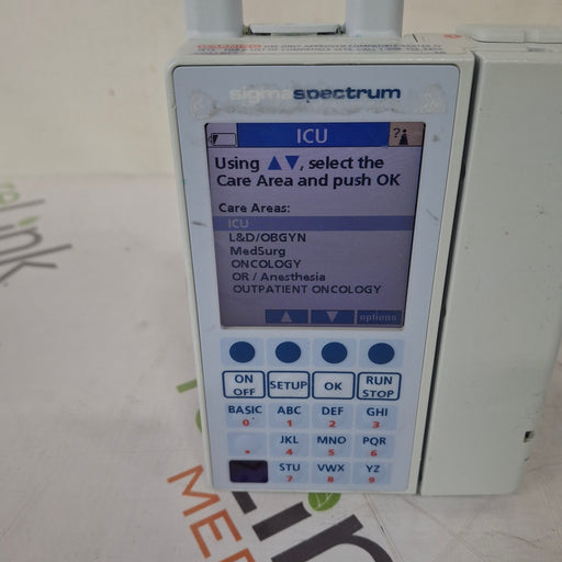Baxter Baxter Sigma Spectrum 6.05.14 with A/B/G/N Battery Infusion Pump Infusion Pump reLink Medical