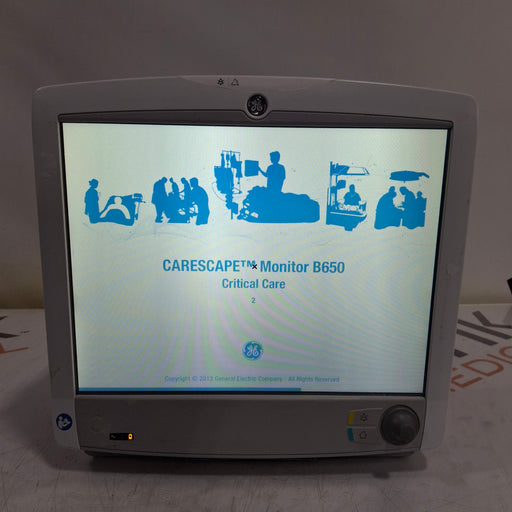 GE Healthcare GE Healthcare Carescape B650 Critical Care Patient Monitor Patient Monitors reLink Medical