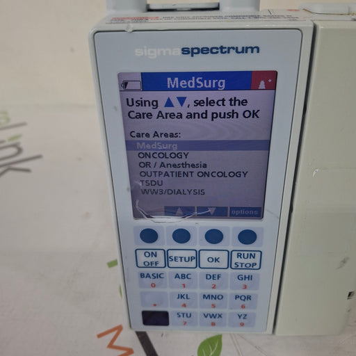 Baxter Baxter Sigma Spectrum 6.05.14 with A/B/G/N Battery Infusion Pump Infusion Pump reLink Medical