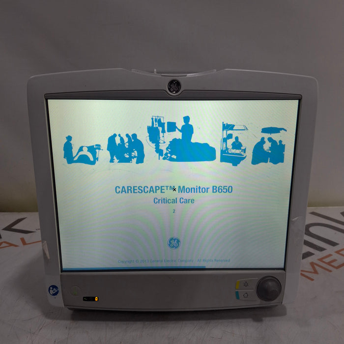 GE Healthcare GE Healthcare Carescape B650 Critical Care Patient Monitor Patient Monitors reLink Medical