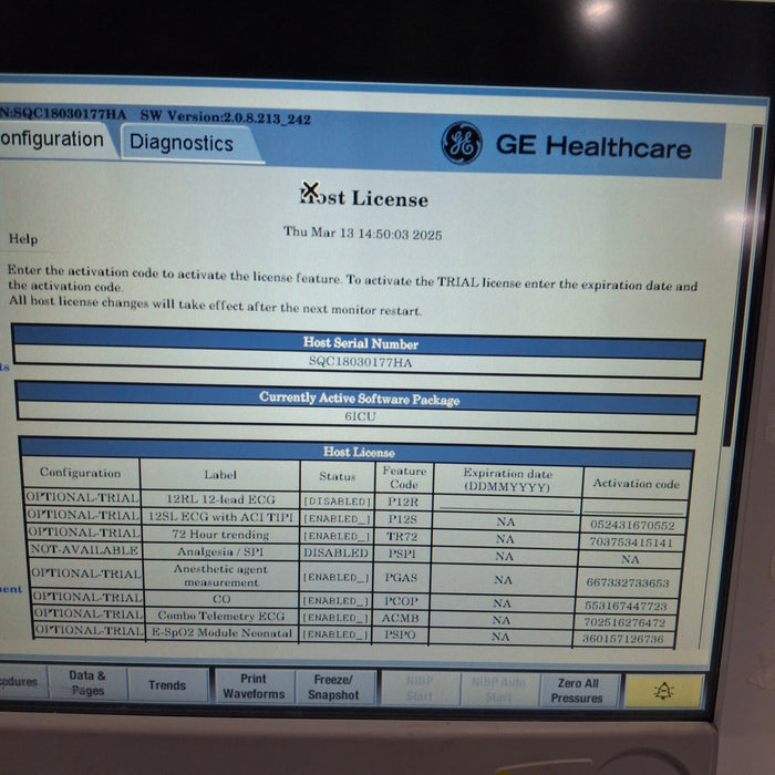 GE Healthcare GE Healthcare Carescape B650 Critical Care Patient Monitor Patient Monitors reLink Medical