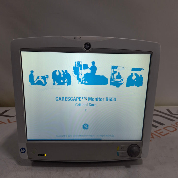 GE Healthcare GE Healthcare Carescape B650 Critical Care Patient Monitor Patient Monitors reLink Medical