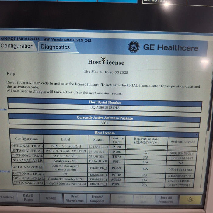 GE Healthcare GE Healthcare Carescape B650 Critical Care Patient Monitor Patient Monitors reLink Medical
