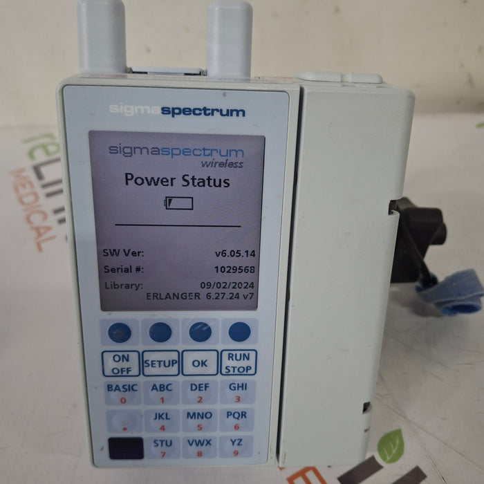 Baxter Baxter Sigma Spectrum 6.05.14 with A/B/G/N Battery Infusion Pump Infusion Pump reLink Medical