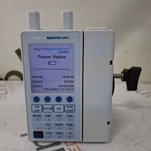 Baxter Baxter Sigma Spectrum 6.05.14 with A/B/G/N Battery Infusion Pump Infusion Pump reLink Medical