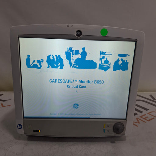 GE Healthcare GE Healthcare Carescape B650 Critical Care Patient Monitor Patient Monitors reLink Medical