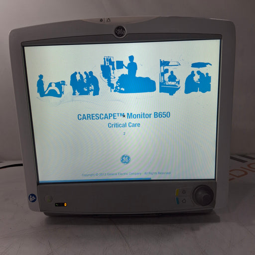 GE Healthcare GE Healthcare Carescape B650 Critical Care Patient Monitor Patient Monitors reLink Medical
