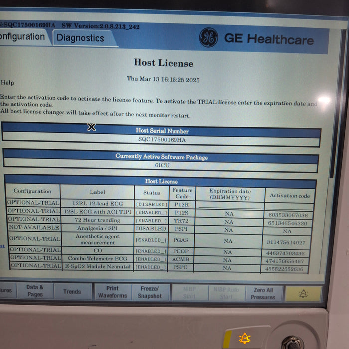 GE Healthcare GE Healthcare Carescape B650 Critical Care Patient Monitor Patient Monitors reLink Medical