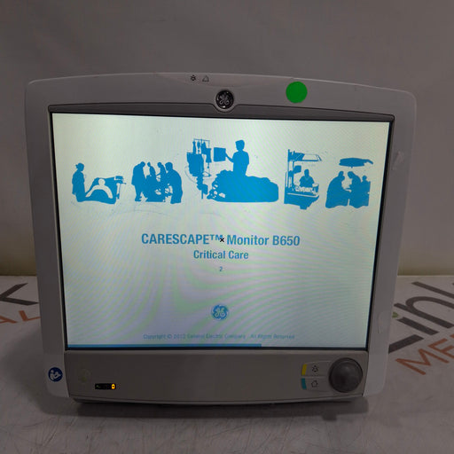 GE Healthcare GE Healthcare Carescape B650 Critical Care Patient Monitor Patient Monitors reLink Medical