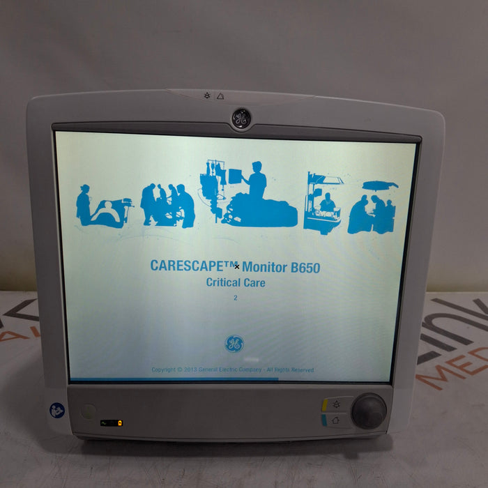 GE Healthcare GE Healthcare Carescape B650 Critical Care Patient Monitor Patient Monitors reLink Medical