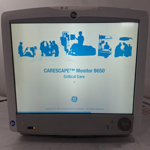 GE Healthcare GE Healthcare Carescape B650 Critical Care Patient Monitor Patient Monitors reLink Medical