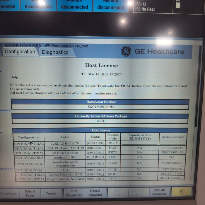 GE Healthcare GE Healthcare Carescape B650 Critical Care Patient Monitor Patient Monitors reLink Medical