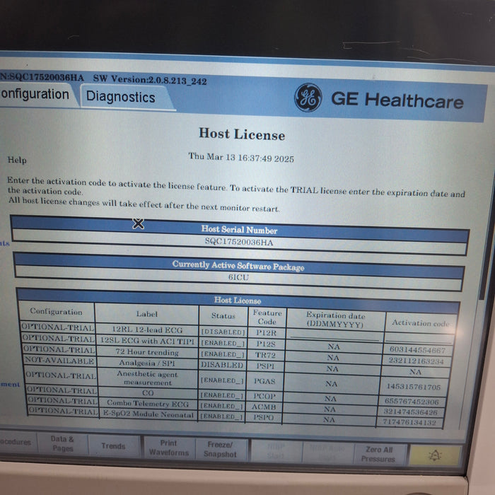 GE Healthcare GE Healthcare Carescape B650 Critical Care Patient Monitor Patient Monitors reLink Medical
