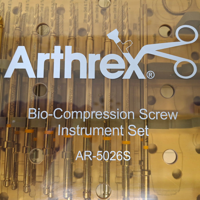 Arthrex AR-5026C BioCompression Screw Instrument Set