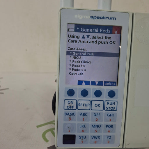 Baxter Baxter Sigma Spectrum 6.05.14 with A/B/G/N Battery Infusion Pump Infusion Pump reLink Medical