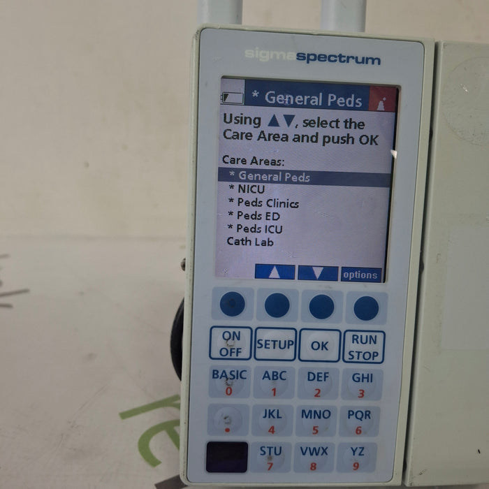 Baxter Baxter Sigma Spectrum 6.05.14 with A/B/G/N Battery Infusion Pump Infusion Pump reLink Medical