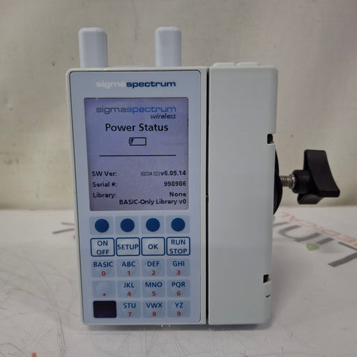Baxter Baxter Sigma Spectrum 6.05.14 with A/B/G/N Battery Infusion Pump Infusion Pump reLink Medical