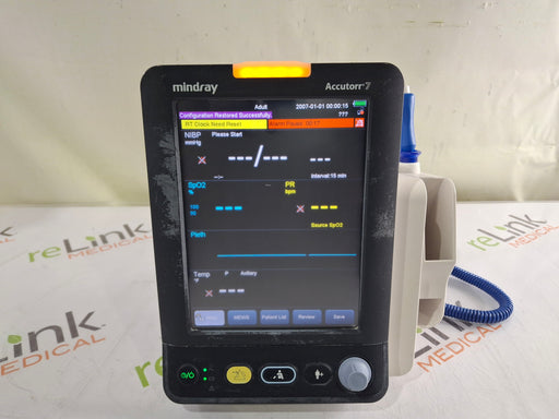 Mindray Mindray Accutorr 7 Vital Signs Monitor Patient Monitors reLink Medical