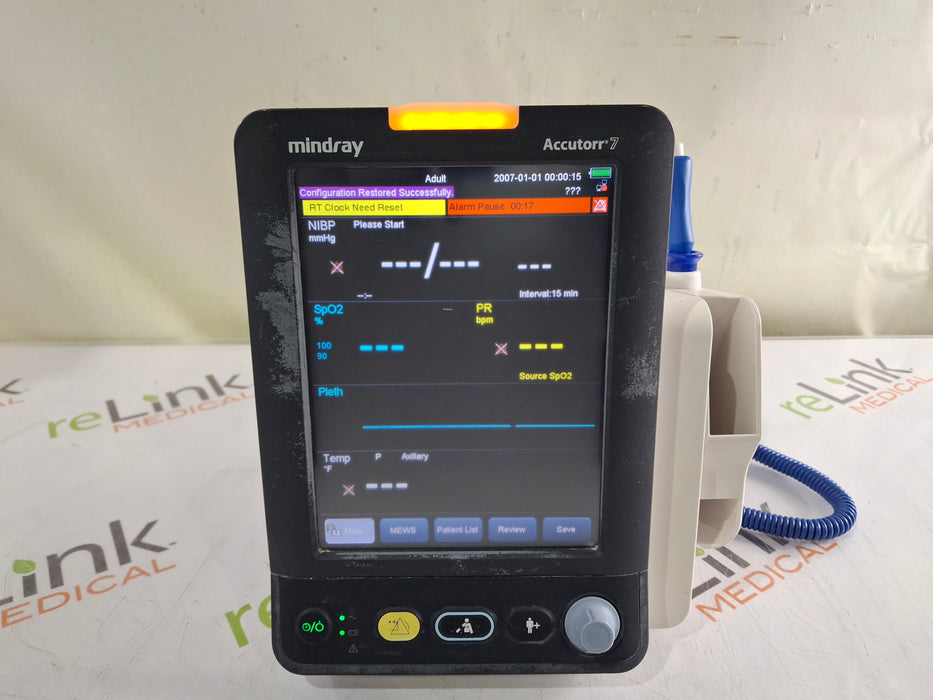Mindray Mindray Accutorr 7 Vital Signs Monitor Patient Monitors reLink Medical