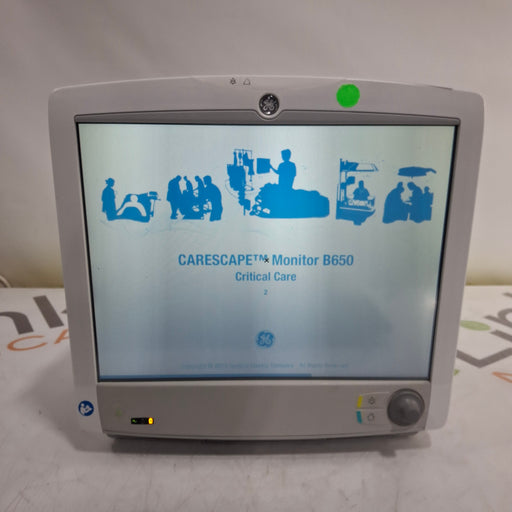 GE Healthcare GE Healthcare Carescape B650 Critical Care Patient Monitor Patient Monitors reLink Medical