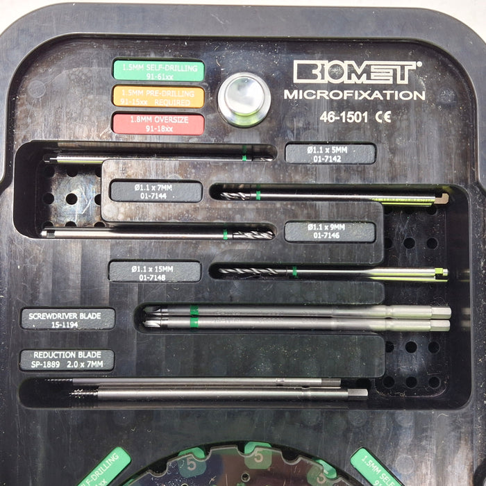 Biomet, Inc. Biomet, Inc. TraumaOne Lorenz Plating System 1.5mm/2.0mm/2.3mm Surgical Sets reLink Medical