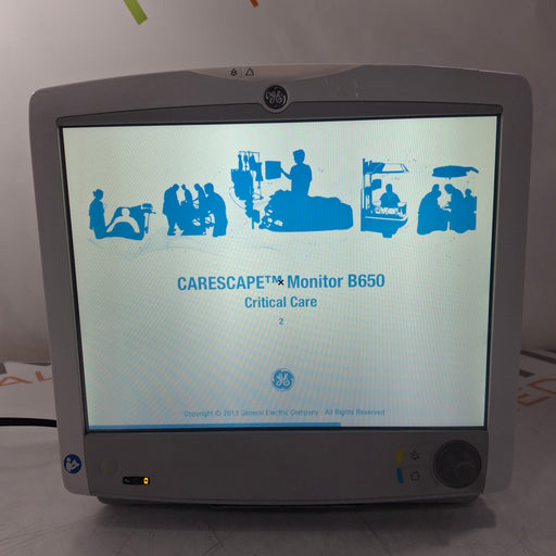 GE Healthcare GE Healthcare Carescape B650 Critical Care Patient Monitor Patient Monitors reLink Medical
