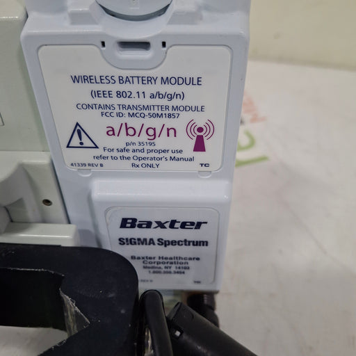 Baxter Baxter Sigma Spectrum 6.05.14 with A/B/G/N Battery Infusion Pump Infusion Pump reLink Medical