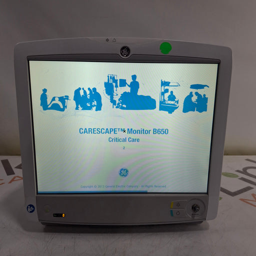 GE Healthcare GE Healthcare Carescape B650 Critical Care Patient Monitor Patient Monitors reLink Medical