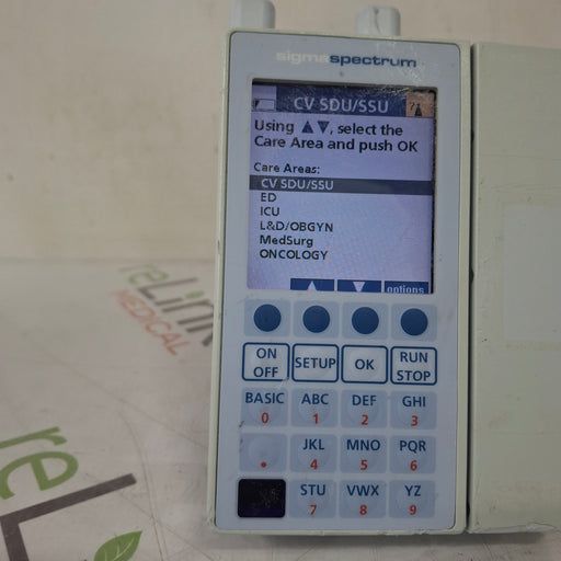 Baxter Baxter Sigma Spectrum 6.05.14 with A/B/G/N Battery Infusion Pump Infusion Pump reLink Medical