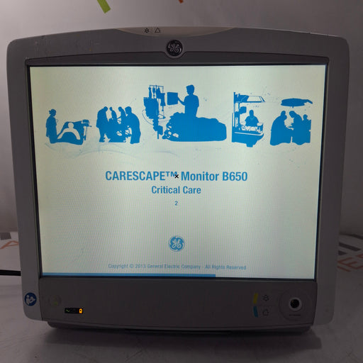 GE Healthcare GE Healthcare Carescape B650 Critical Care Patient Monitor Patient Monitors reLink Medical