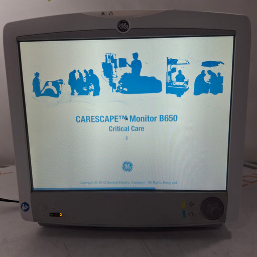 GE Healthcare GE Healthcare Carescape B650 Critical Care Patient Monitor Patient Monitors reLink Medical